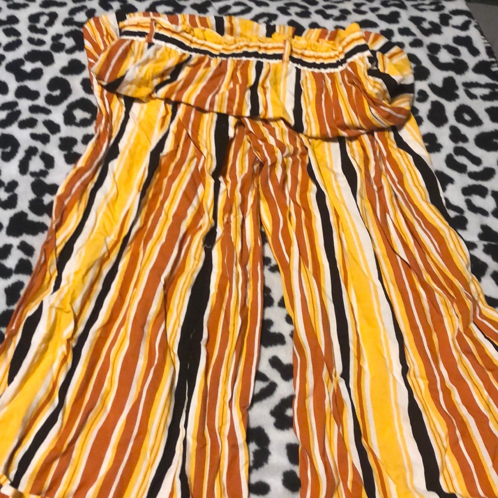 Colorful bell bottom pants